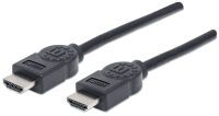 MANHATTAN HDMI-Kabel High Speed A -> A St/St  1.80m geschirm (306119)