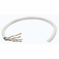 Intellinet Network Bulk Cat6 Cable - 23 AWG - Solid Wire - Grey - 305m - U/UTP - Box - 305 m - Cat6 - U/UTP (UTP) - Grey