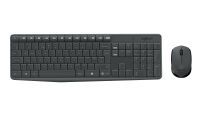 Logitech Keyboard-Mouse-Set KeyboardMouseSet MK235 wireless US-Layout USLayout (920-007931)