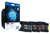 BROTHER LC-1280 Tinte cyan, magenta und gelb Extra hohe Kapazität 3x 1.200 Seiten 1-pack blister ohn
