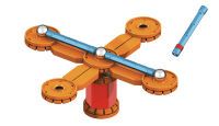 Geomag Mechanics Compass 35 - 35 pc(s) - Blue,Orange,Red,Silver - 7 yr(s) - 210 mm - 50 mm - 170 mm