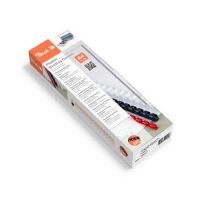 Peach Binderücken     weiß      8 mm  100er-Pack (PB408-01)
