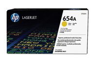 HP Inc. HP 654A      Gelb        LaserJet    Tonerpatrone (CF332A)