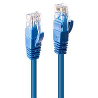 LINDY Patchkabel Cat6 U/UTP blau 0.50m (48016)