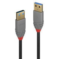 LINDY USB 3.0 Kabel Typ A/A Anthra Line M/M 5m (36754)