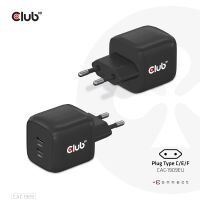 Club 3D Club3D Ladegerät   2xUSB Typ C               PD  45W, GaN retail (CAC-1909EU)