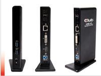 Club 3D Club3D Dockingstation    USB3 ->4xUSB2/2xUSB3/HDMI/DVI black retail (CSV-3242HD)