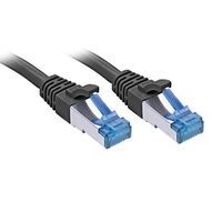 LINDY Patchkabel Cat6A S/FTP PIMF TPE schwarz 15m (47419)