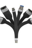 Techly USB4 Gen3 C auf C Flexibles Kabel (ICOC-USBC-FL-U4)