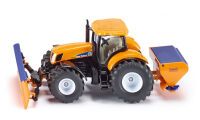 SIKU 2940 Traktor mit Räumschild und Streuer