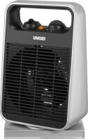 UNOLD 86116 - Fan electric space heater - 75° - Floor - Black,Silver - Rotary - 2000 W
