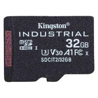 KINGSTON 32GB microSDHC Industrial C10 A1 pSLC Card Single Pack w/o Adapter (SDCIT2/32GBSP)