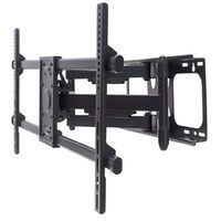 Manhattan TV & Monitor Mount - Wall - Full Motion - 1 screen - Screen Sizes: 37-75" - Black - VESA 200x200 to 800x400mm - Max 75kg - LFD - Tilt & Swivel with 3 Pivots - Lifetime Warranty - 75 kg - 94 cm (37") - 2.29 m (90") - 200 x 200 mm - 800 x 400 mm -