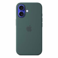 Apple iPhone 16 Silikon Case mit MagSafe, seegrün