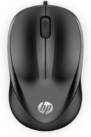 HP Wired Mouse 1000 - Ambidextrous - USB Type-A - 1200 DPI - Black
