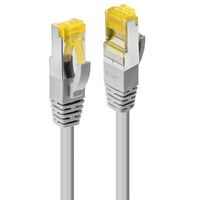 LINDY Patchkabel Cat6A S/FTP LSZH Cat7 Rohkabel grau  3.00m (47265)