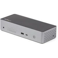 STARTECH.COM USB-C Dock 4K 60Hz Quad Monitor DisplayPort & HDMI Universal USB C Docking Station 100W