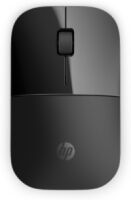 HP Z3700 Black Wireless Mouse - Ambidextrous - Optical - RF Wireless - 1200 DPI - Black