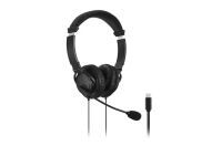 Kensington Headset Hi-Fi mit Mikrofon, USB-C  schwarz (K97457WW)