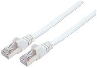 INTELLINET Netzwerkkabel Cat6 S/FTP CU LS0H 20m Weiss RJ-45 Stecker / RJ-45 Stecker Vergoldete Konta