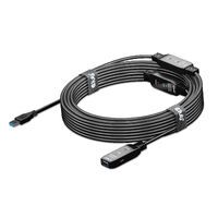 Club 3D USB 3.2 A Verlängerungskabel 15m aktiv 5 Gbps St/Bu retail - Cable - Digital