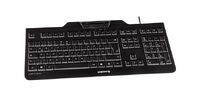Cherry KC 1000 SC - Keyboard - QWERTZ - Black