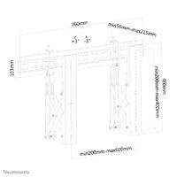 Neomounts by Newstar video wall mount - 50 kg - 81.3 cm (32") - 190.5 cm (75") - 200 x 200 mm - 600 x 400 mm