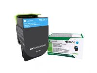 Toner Lexmark 71B20C0        cyan     2.300 Seiten   71B20C0 (71B20C0)