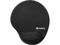 SANDBERG Gel Mousepad with Wrist Rest Silikon Schwarz (520-23)