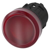 Siemens 3SU1001-6AA20-0AA0 Leuchtmelder rot 22mm rund