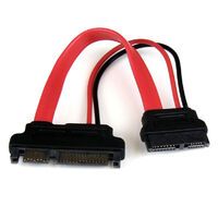 STARTECH.COM 6in Slimline SATA to SATA Adapter with Power - F/M (SLSATAADAP6)