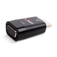 Lindy HDMI - VGA - HDMI A - VGA - Black