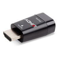 Lindy HDMI - VGA - HDMI A - VGA - Black