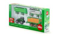 SIKU 1848 DEUTZ-FAHR mit Joskin Anhängerset