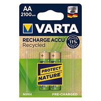 Varta Akku RECHARGE Recycled AA  HR6  2100mAh           2St. (56816101402)