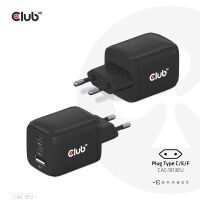 Club 3D Club3D Ladegerät   2xUSB Typ C, 1xUSB Typ A, PD  65W, GaN retail (CAC-1913EU)