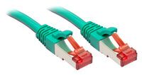 LINDY Cat.6 S/FTP Kabel, grün, 1,5m Patchkabel (47748)