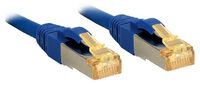 LINDY Patchkabel mit Cat.7 Rohkabel S/FTP PIMF LSOH blau 10m (47283)
