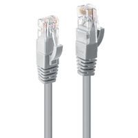 LINDY Patchkabel Cat6 U/UTP grau 0.50m (48001)