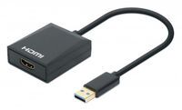 MANHATTAN USB-A USB 3.1 Gen 1 auf HDMI-Adapter 1080p@60Hz (153690)