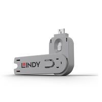 LINDY Schlüssel für USB Typ A Port Schloss weiß (40624)