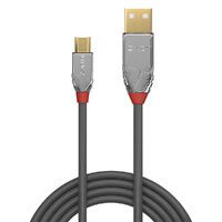LINDY USB 2.0 Kabel Typ A/Micro-B Cromo Line M/M 2m (36652)