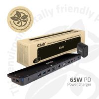 Club 3D Club3D ChargingDock USB-C 3.2 ->7xUSB/DP/HDMI/LAN/Audio  65W retail (CSV-1564W65)
