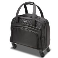 Kensington K60380WW - Spinner - Black - Polyester - 4 wheel(s) - 39.6 cm (15.6") - Front pocket