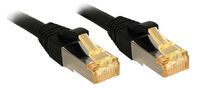 LINDY Patchkabel mit Cat.7 Rohkabel S/FTP PIMF LSOH schwarz 5m (47311)