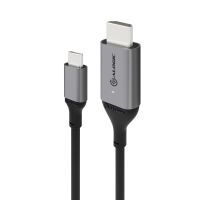 Alogic USB C Adapterkabel Typ C -HDMI  M/M 4k 60 Hz  1m,  gr (ULCHD01-SGR)