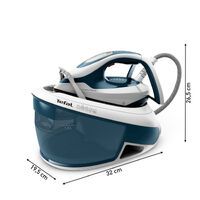 Tefal DAMPFBÜGELSTATION EXPRESS POWE (SV8111          BL/W)