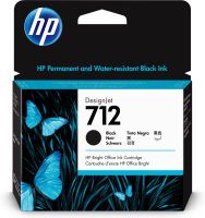 HP Inc. HP 712      Schwarz             Tintenpatrone 80ml (3ED71A)