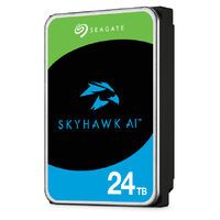 SEAGATE Surveillance Video Optimized AI Skyhawk 24TB HDD SATA 6Gb/s 512MB cache 8,89cm 3,5Zoll CMR H