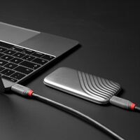 LINDY 2.0m USB4 240W Typ C Kabel, 40Gbit/s, Anthra Line (36958)